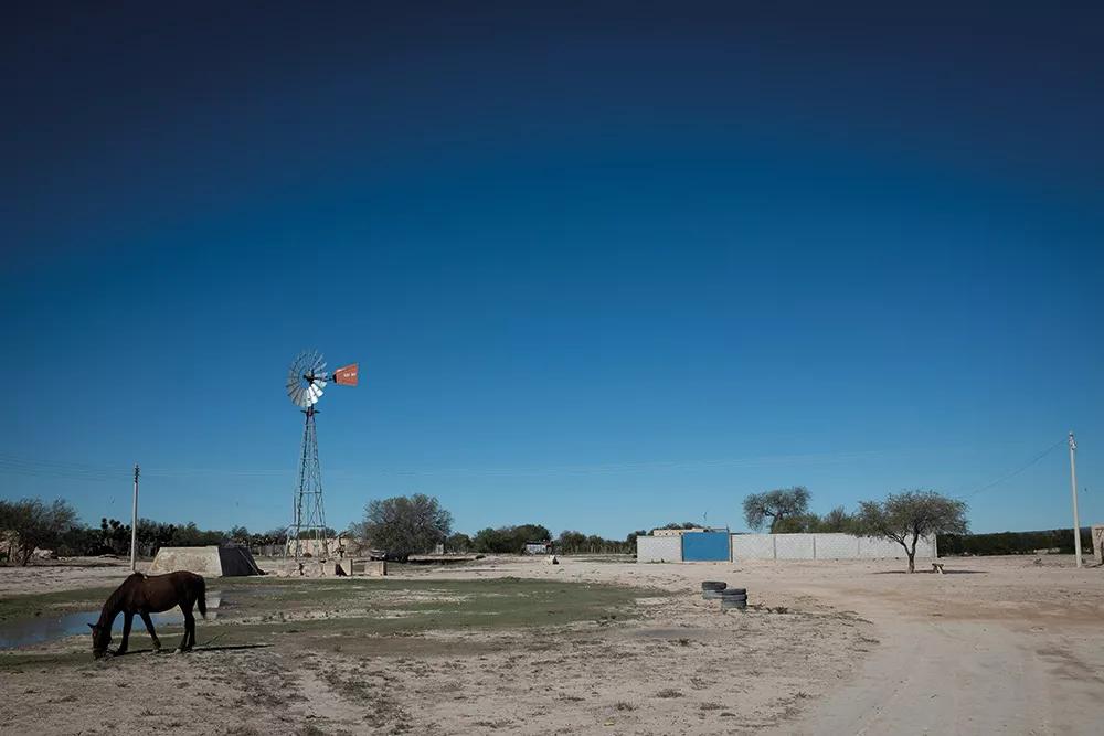 El altiplano central mexicano (1.800 msnm) alberga aldeas como esta de Las Margaritas.
