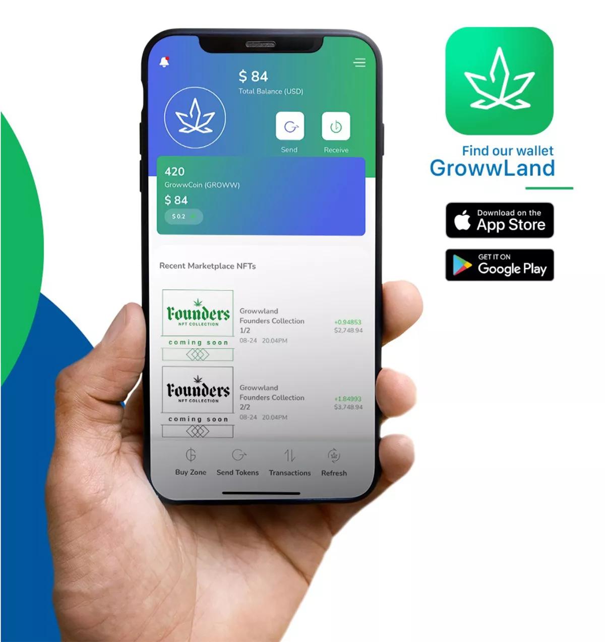 Nace GrowwCoin, la criptomoneda cannábica