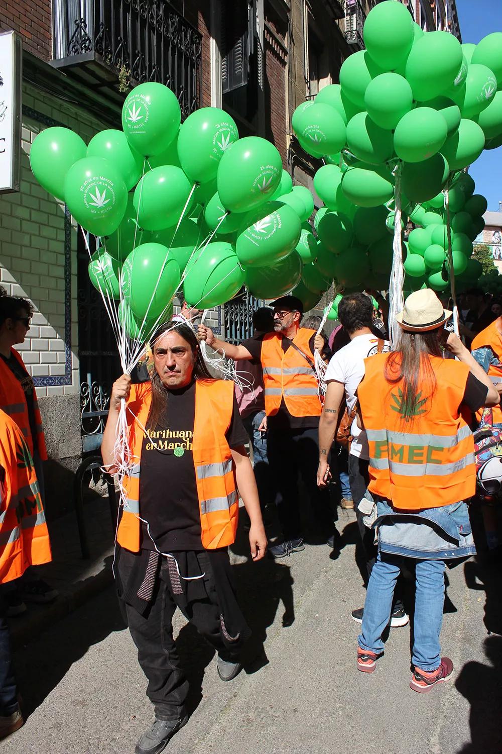 25 años de marcha cannábica en Madrid