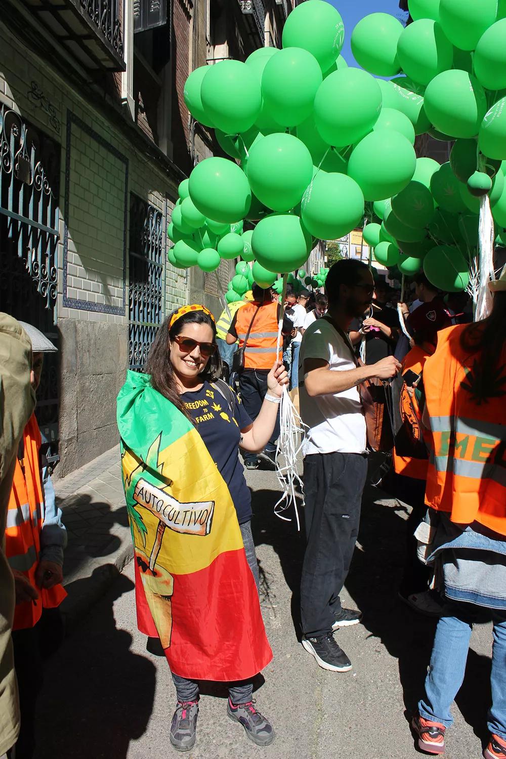 25 años de marcha cannábica en Madrid