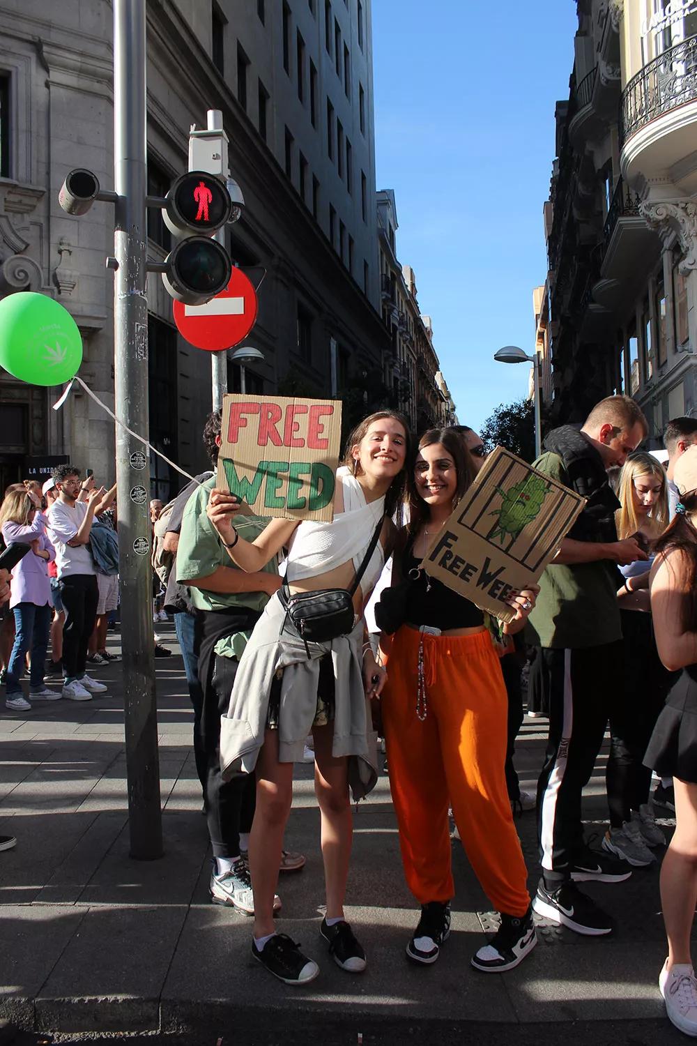 25 años de marcha cannábica en Madrid