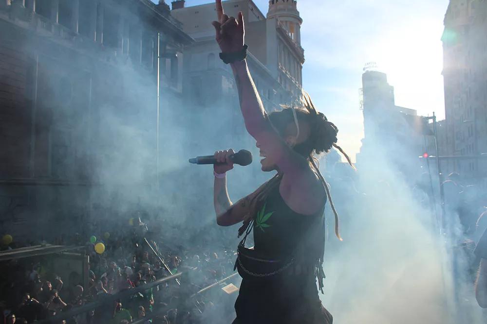 25 años de marcha cannábica en Madrid
