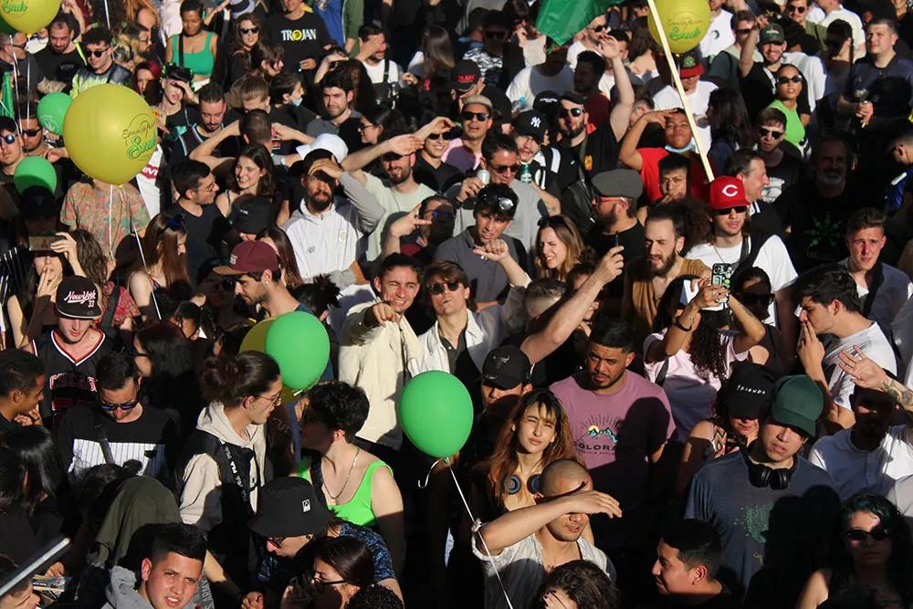 25 años de marcha cannábica en Madrid