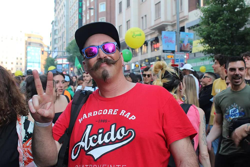 25 años de marcha cannábica en Madrid