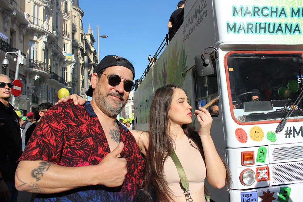 25 años de marcha cannábica en Madrid