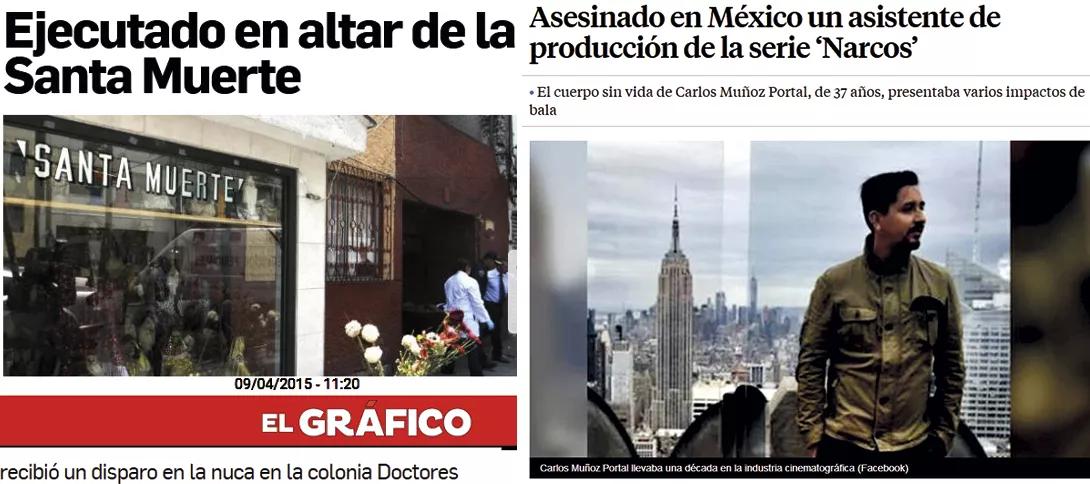 Narcos, plata, plomo y Santa Muerte