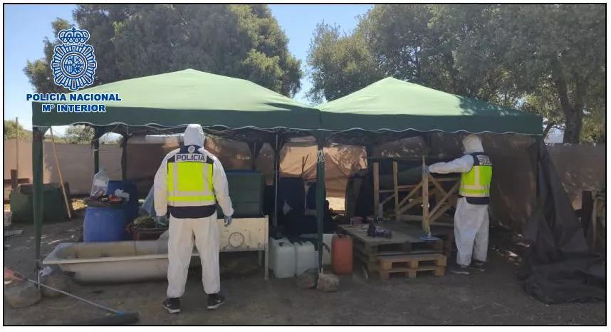 Desmantelan un laboratorio de cocaína en la sierra de Madrid