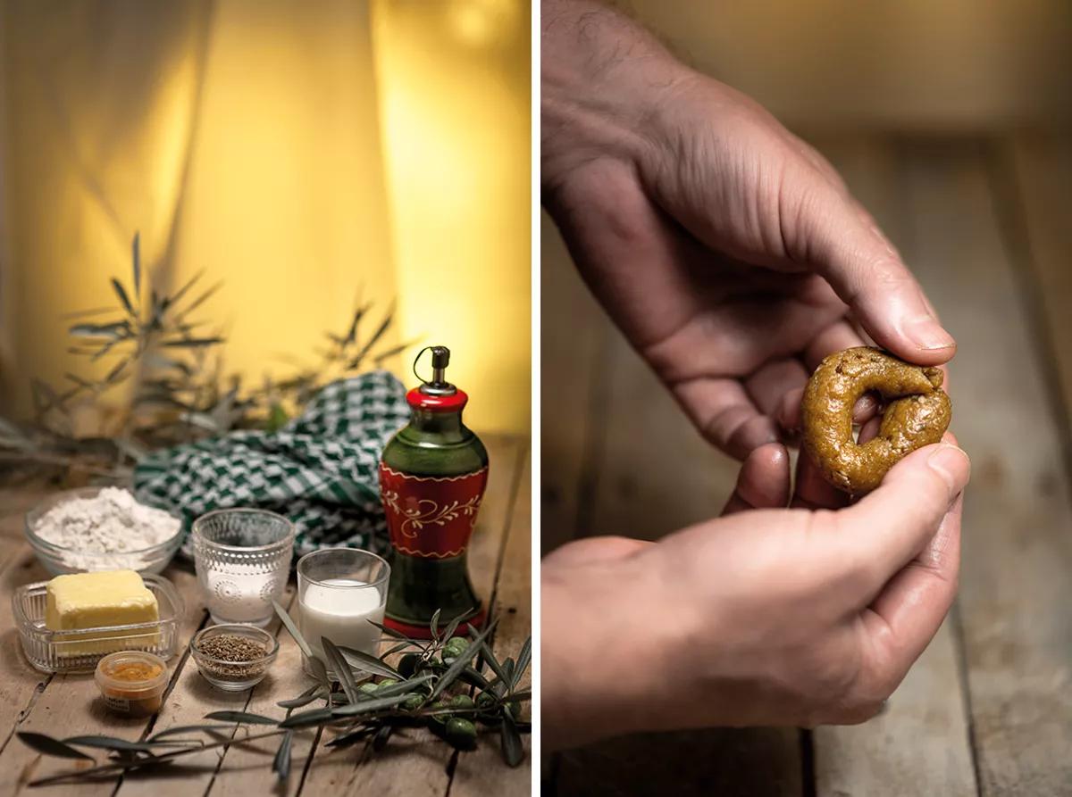 Pasteles de anís “medicinales” de Palestina