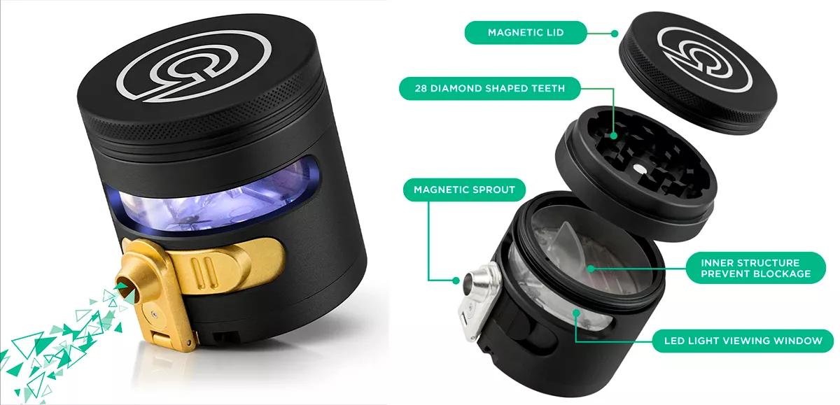 Tres opciones eléctricas para moler cannabis 