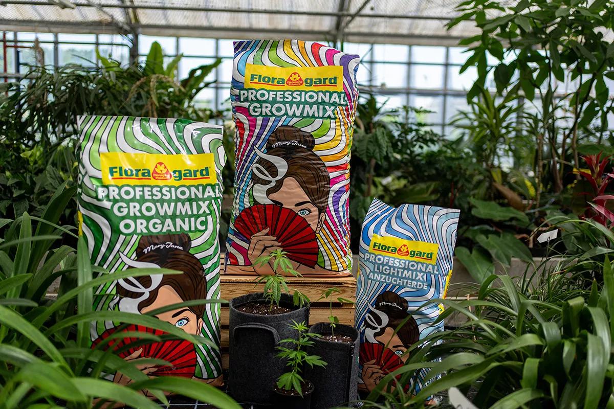 La gama de productos Floragard Grow