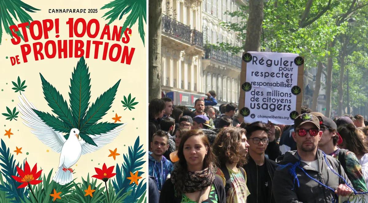 Francia: “La prohibición mata”, el mensaje en París