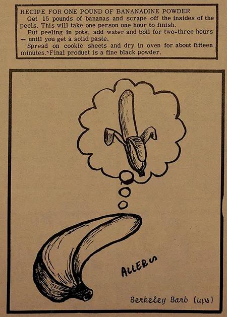 Bananadina: el gran bulo de fumarse la cáscara de banana