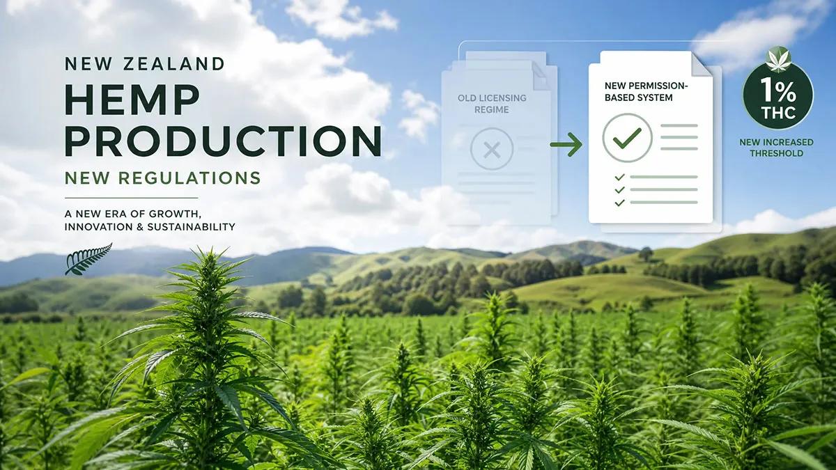 Nueva Zelanda saca el cáñamo del marco de control de drogas