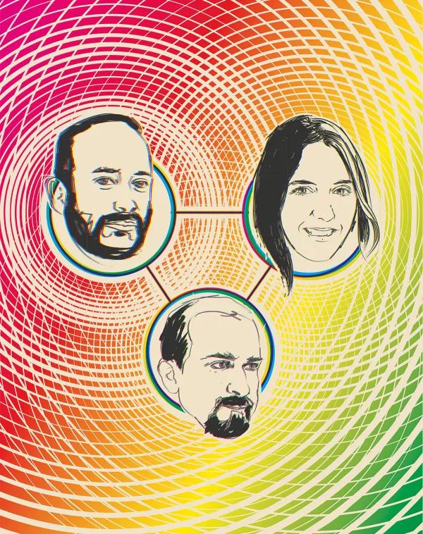 Una entrevista a Irene de Caso, Antón Gómez-Escolar y Genís 